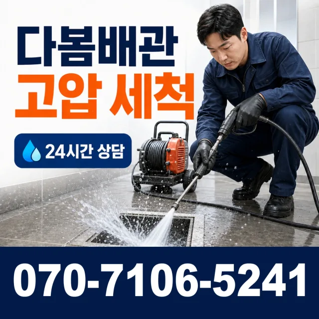 경기 용인시 수지구 광교호수로 배수구뚫기 상담 이미지 4